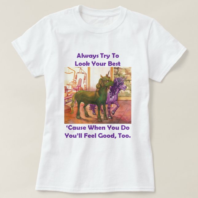 Cuprum & estilo - olhando o bom t-shirt (Frente do Design)