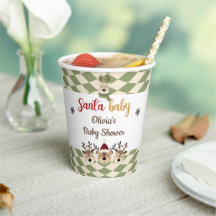 Cups de Chá de fraldas de Papais noeis de Natal