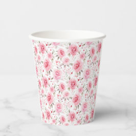 Cups de papel de Chá de fraldas do Love Shack