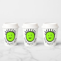 CUPS DE PAPEL DE FESTA Personalizado 8 com Modelo 