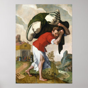 Curando o Paralítico, Poster de Belas Artes Holand