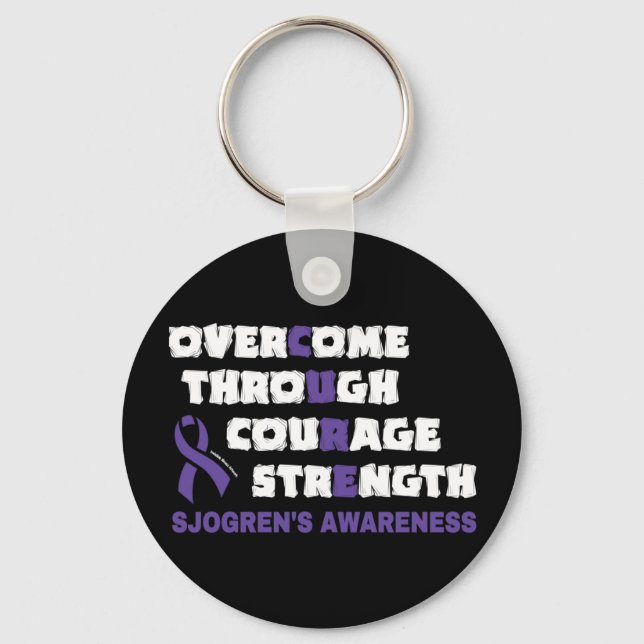 CURE... Chaveiro do Sjogren (Frente)