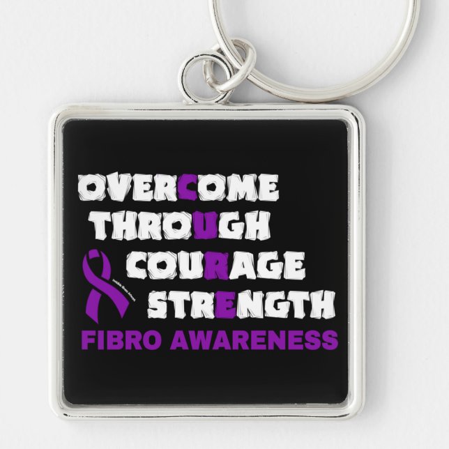 CURE...Fibro Chaveiro (Frente)