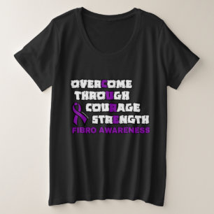 CURE...Fibro Mais T-Shirt Tamanho