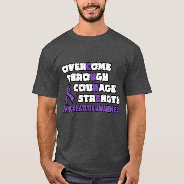 CURE...Pancreatite Camiseta (Frente)