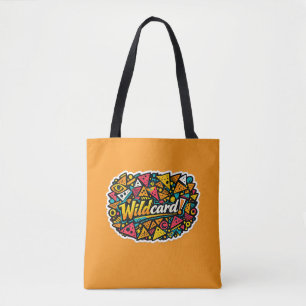 🎲✨ Curinga! Bolsa Tote 👜🌈
