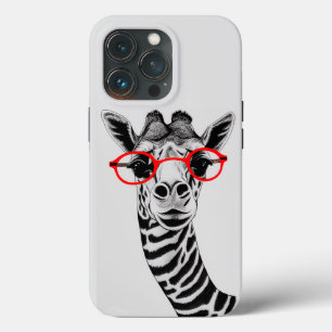 Curiosa capas de iphone Girafa - Vida Selvagem Art