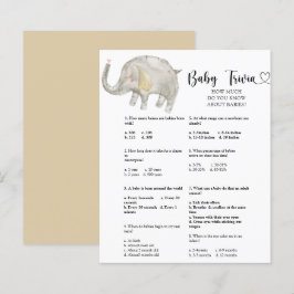 Curiosidades do Bebê Elefante | Jogo de Chuvada de