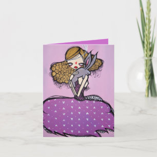 "Curiouser e curioso!" Cartão