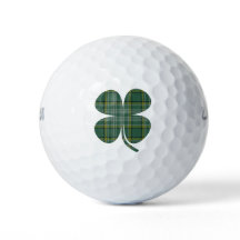 Currie Xadrez Shamrock Golf Balls