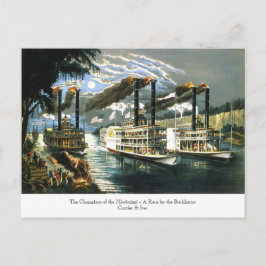 Currier & Ives - Cartão postal - Champions Mississ
