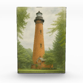 Currituck Beach Lighthouse Watercolor