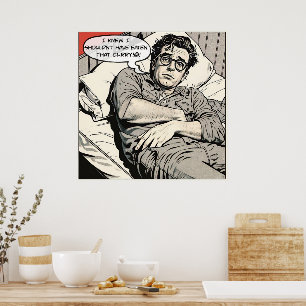 Curry comendo Poster de 1950