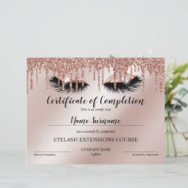 Curso de certificado de conclusão de Prêmios