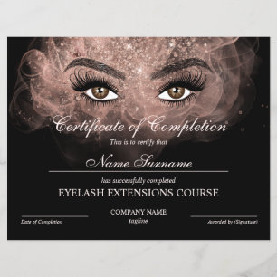 Curso de certificado de conclusão de Prêmios