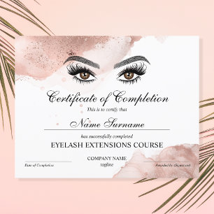 Curso de certificado de conclusão de Prêmios
