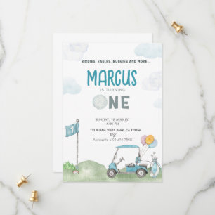 Curso de Modelo de Golfe do Aniversário do Golf