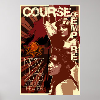 Curso de Poster do Império Retro...