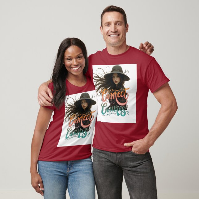 Cursos corretos de T-Shirt (Unissex)