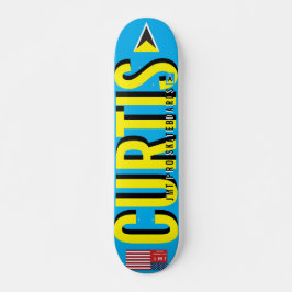 CURTIS 7, 3/4", skateboard