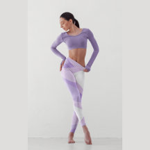 Curva Roxa de Mânre | Leggings de ioga