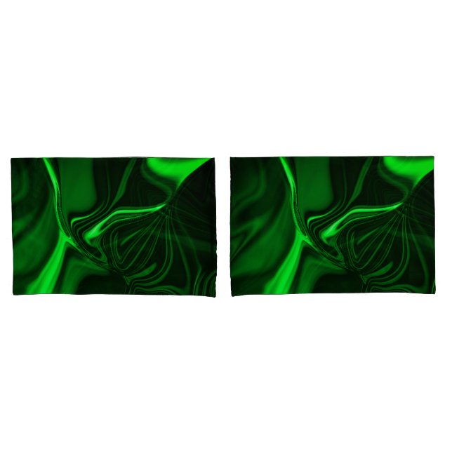 Curvas e dobradiças verdes esmaltadas sobre fundo  (Frente - conjunto)