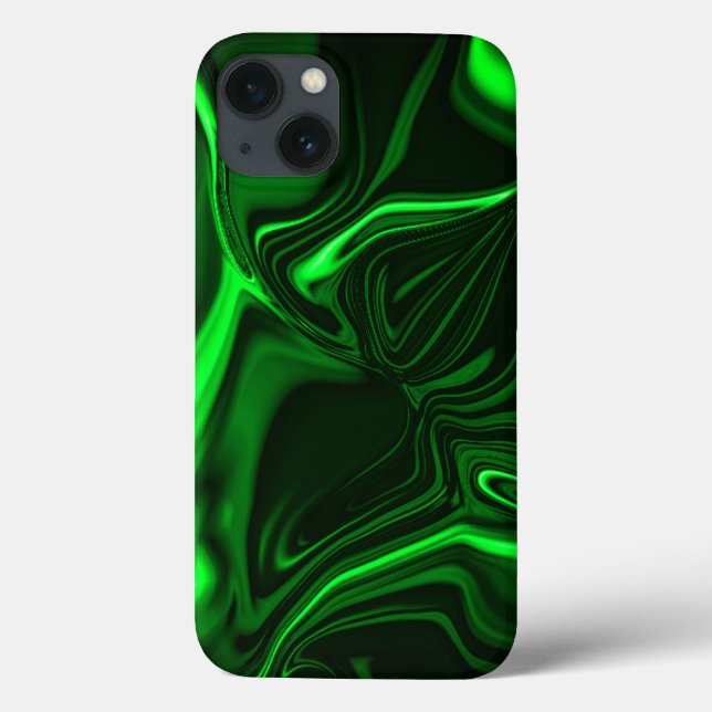 Curvas e dobradiças verdes esmaltadas sobre fundo  (Verso)
