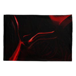 Curvas vermelhas ou ondulações no fundo vermelho m