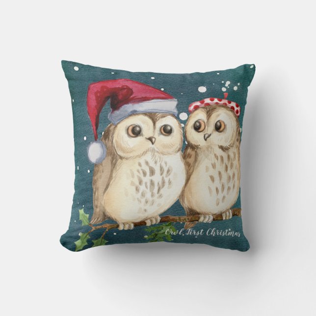 Cuscuz Nossa Primeira Almofada de Natal (Frente)