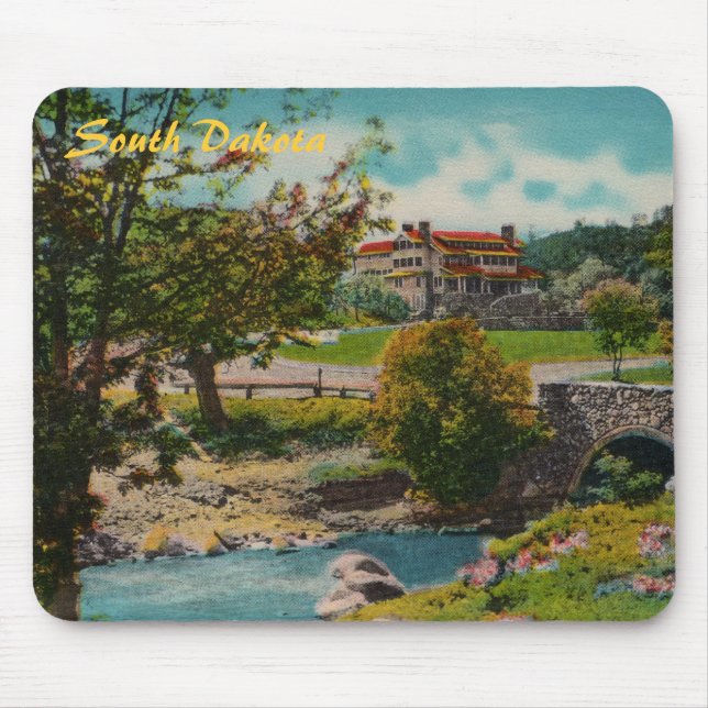 Custer State Park Game Lodge Mousepad (Frente)