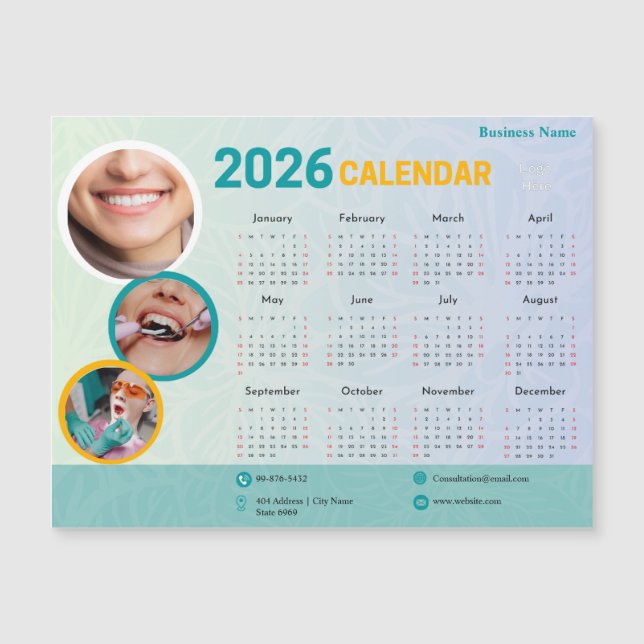 Custom 2026 Dental Office Personalized Dentist Pro (Frente)