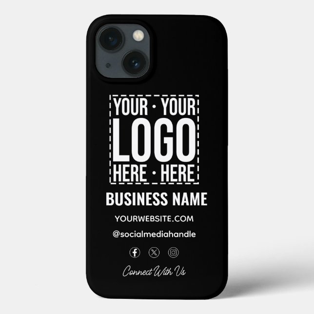 Custom Business Logo Corporate Company Modern Cool (Verso)
