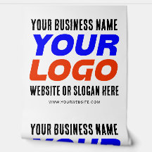 Custom Business Logo, Name, Website, Slogan