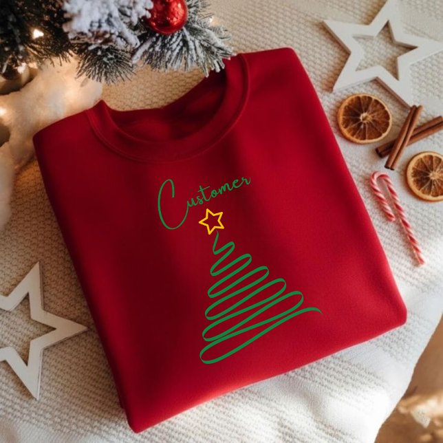 Custom Christmas T-Shirt (Criador carregado)