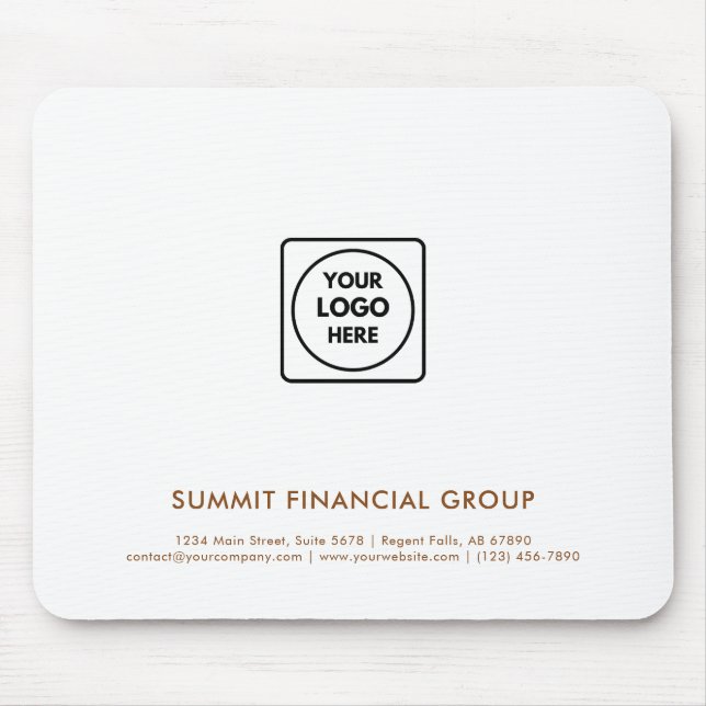 Custom Company Logo Business mouse pad (Frente)