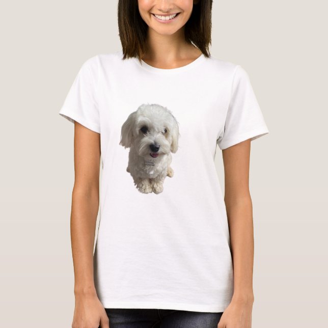 Custom Dog Photo T-Shirt – Upload Your Own Pet  (Frente)