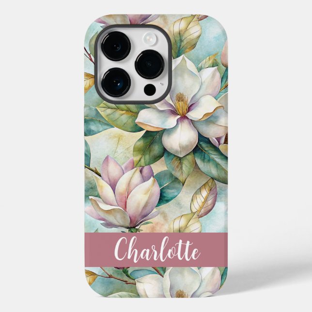 Custom Elegant Magnolias (Verso)
