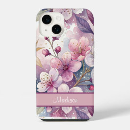 Custom Elegant Watercolor Cherry Blossom Sakura
