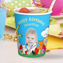 Custom Fun Cute Animals Birthday Party