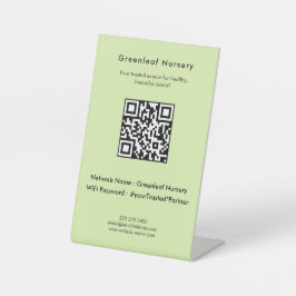 Custom Greenleaf Nursery Branding WiFi