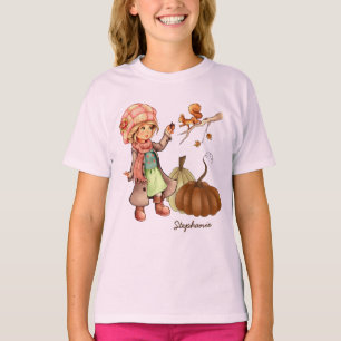 Custom Kid's Name Thanksgiving Gift T-Shirts