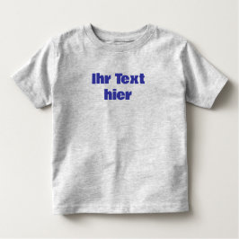 Custom Kleinkind T-shirt  mit Text