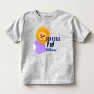 Custom Lion Themed Birthday T-Shirt
