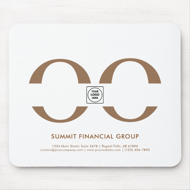 Custom Logo Business Branding mouse pad (Frente)