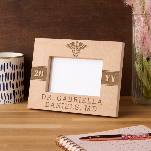 Custom Modern Medical School Doctor Graduation (Left)
