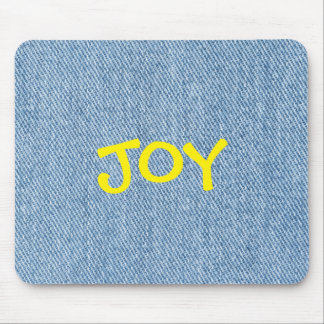 Custom Name Denim Jeans Mouse Pad
