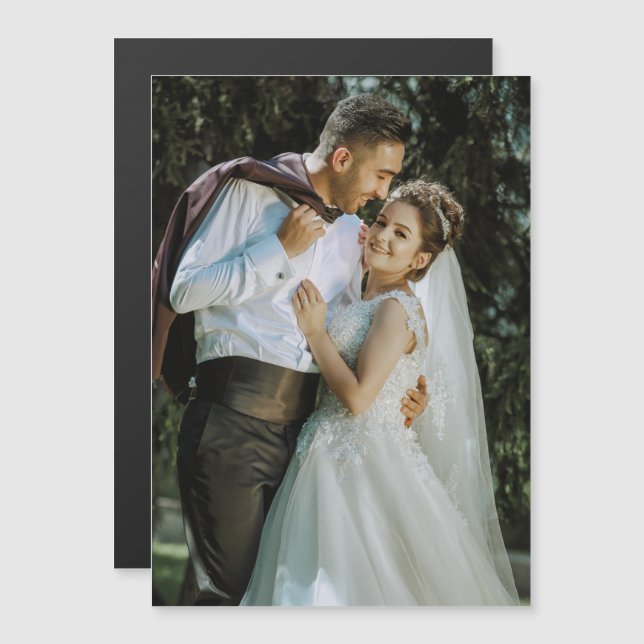 Custom Photo Magnetic Cards For Business Or Gifts (Frente/Verso)