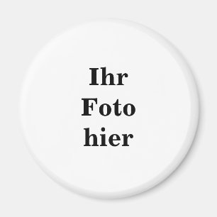 Custom photo name personalized íman
