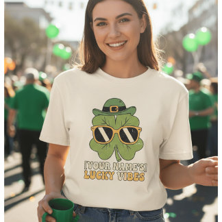 Custom Retro St Patrick's Day T-Shirt | Personaliz