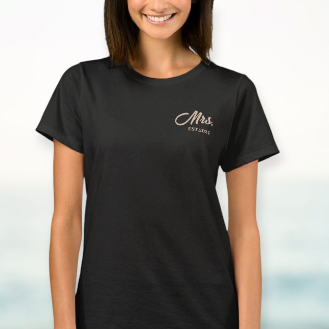 Custom  t-shirt Mrs., Future Mrs. (Criador carregado)